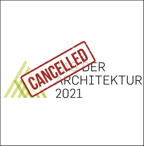 Logo Tag der Architektur Veranstaltung Cancelled